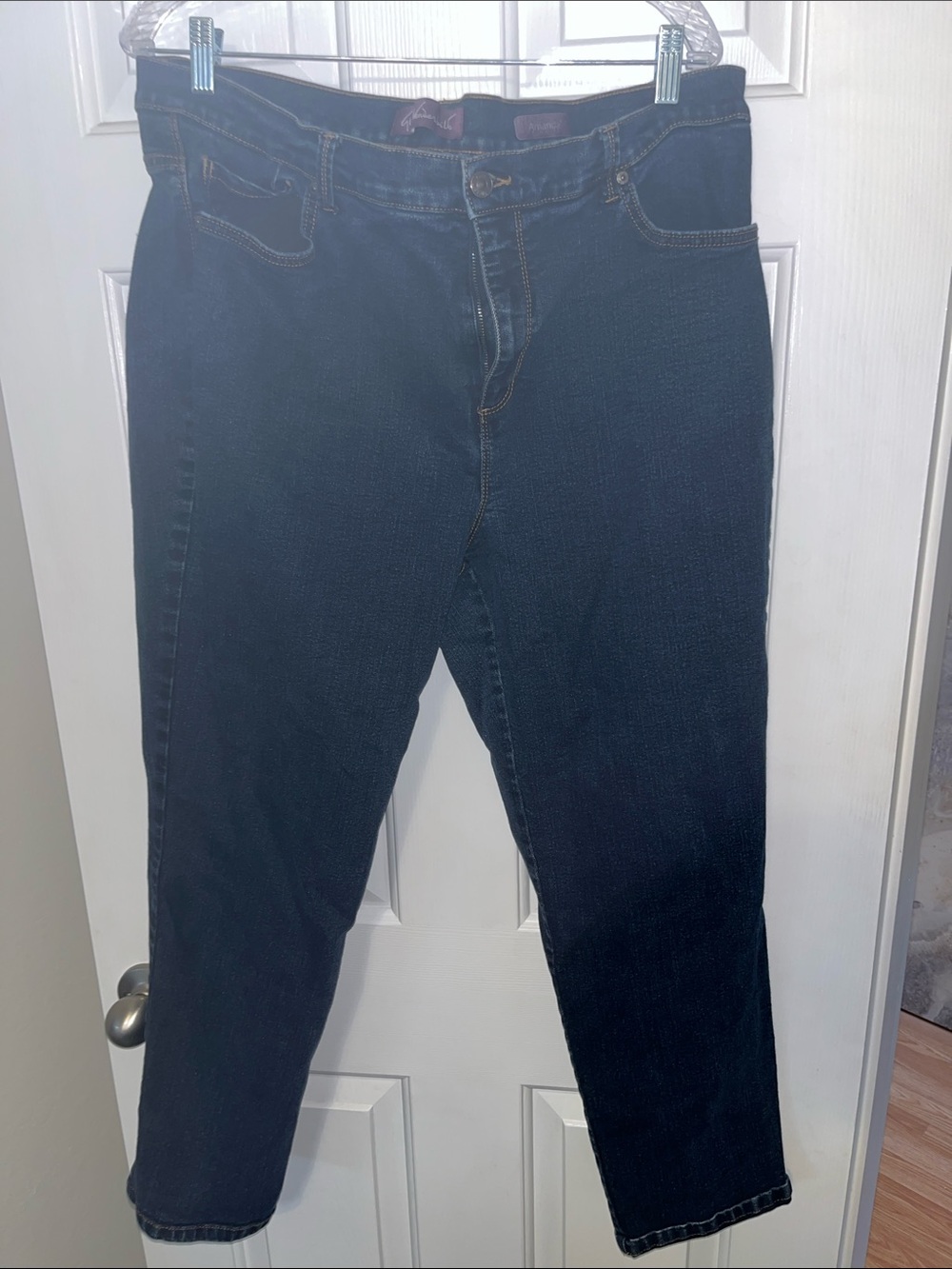 Gloria Vanderbilt Dark Blue Relaxed Jeans